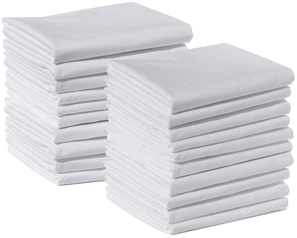 100% Cotton White T220 Percale Wholesale Bulk Pillowcases for Tie-Dyin –  American Pillowcase