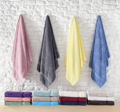 Wholesale Box of 24 SALBAKOS Bath Towels Sets Luxury Hotel and Spa