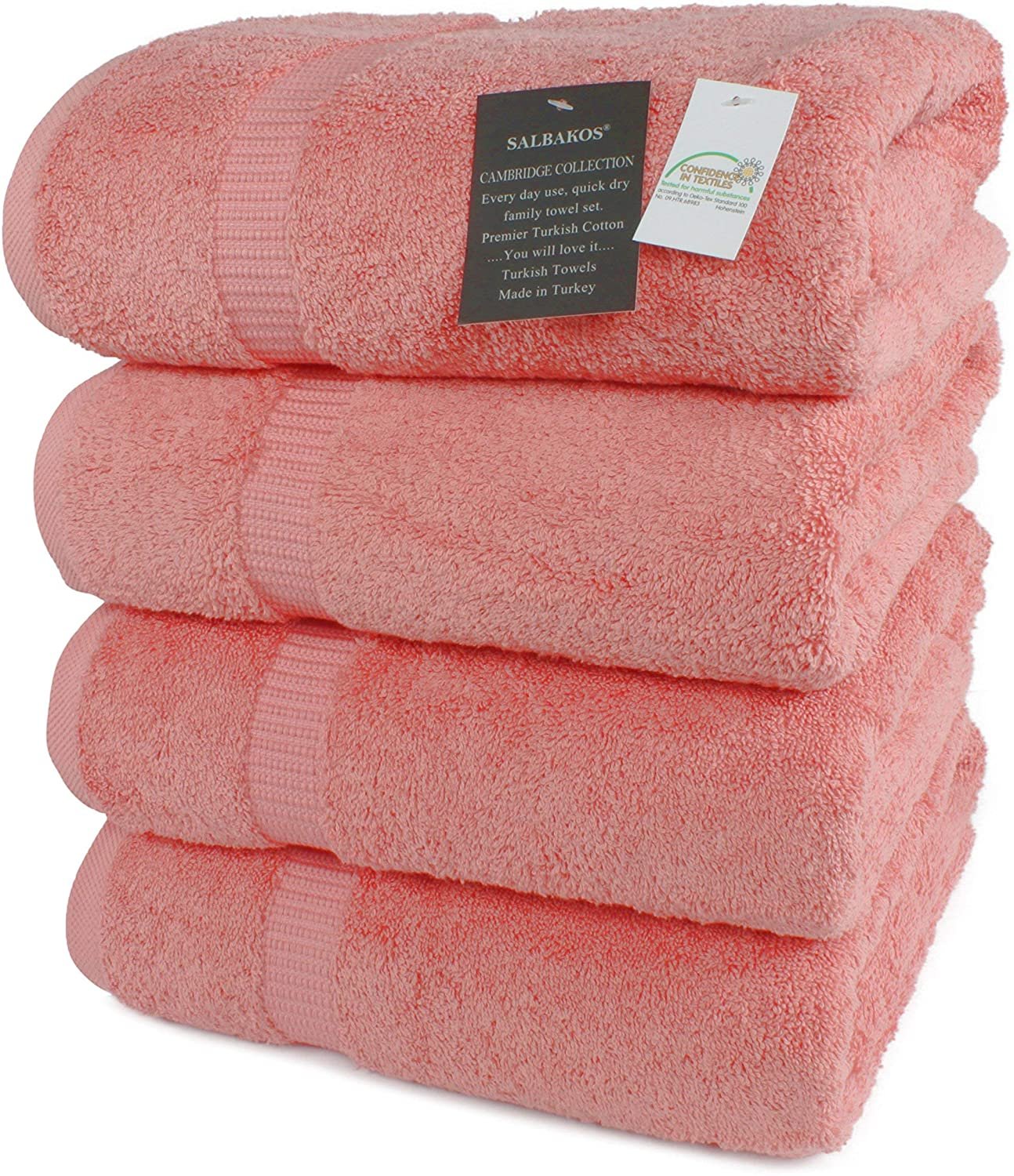 Wholesale Box of 24 SALBAKOS Bath Towels Sets Luxury Hotel and Spa