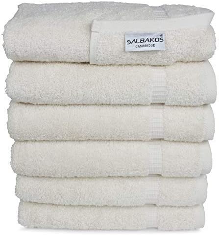 Wholesale Box of 24 SALBAKOS Bath Towels Sets Luxury Hotel and Spa