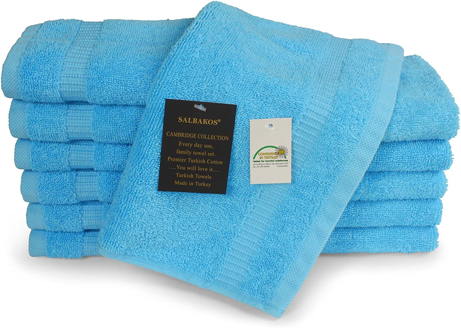 SALBAKOS Turkish Peshtemal Fouta Towel, Eco-Friendly and Oeko-Tex